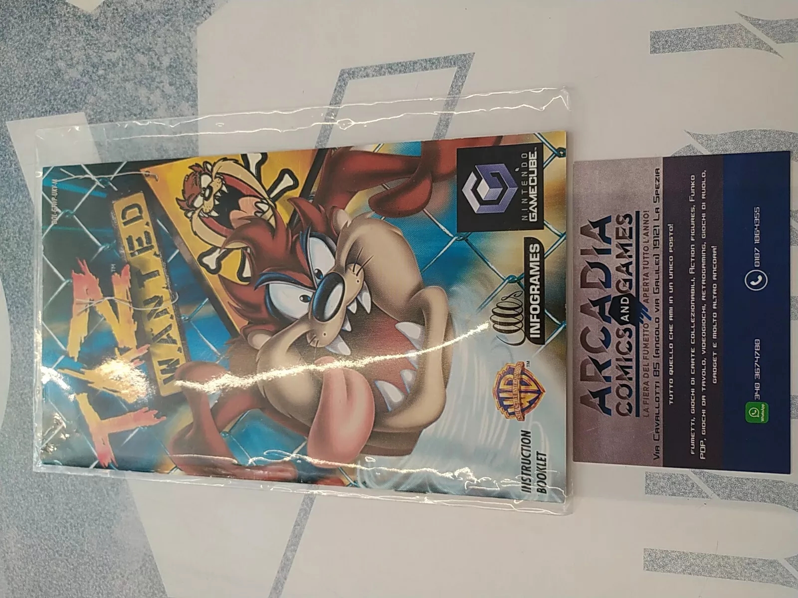 Taz Wanted Loose (CD+Manuale) GameCube PAL